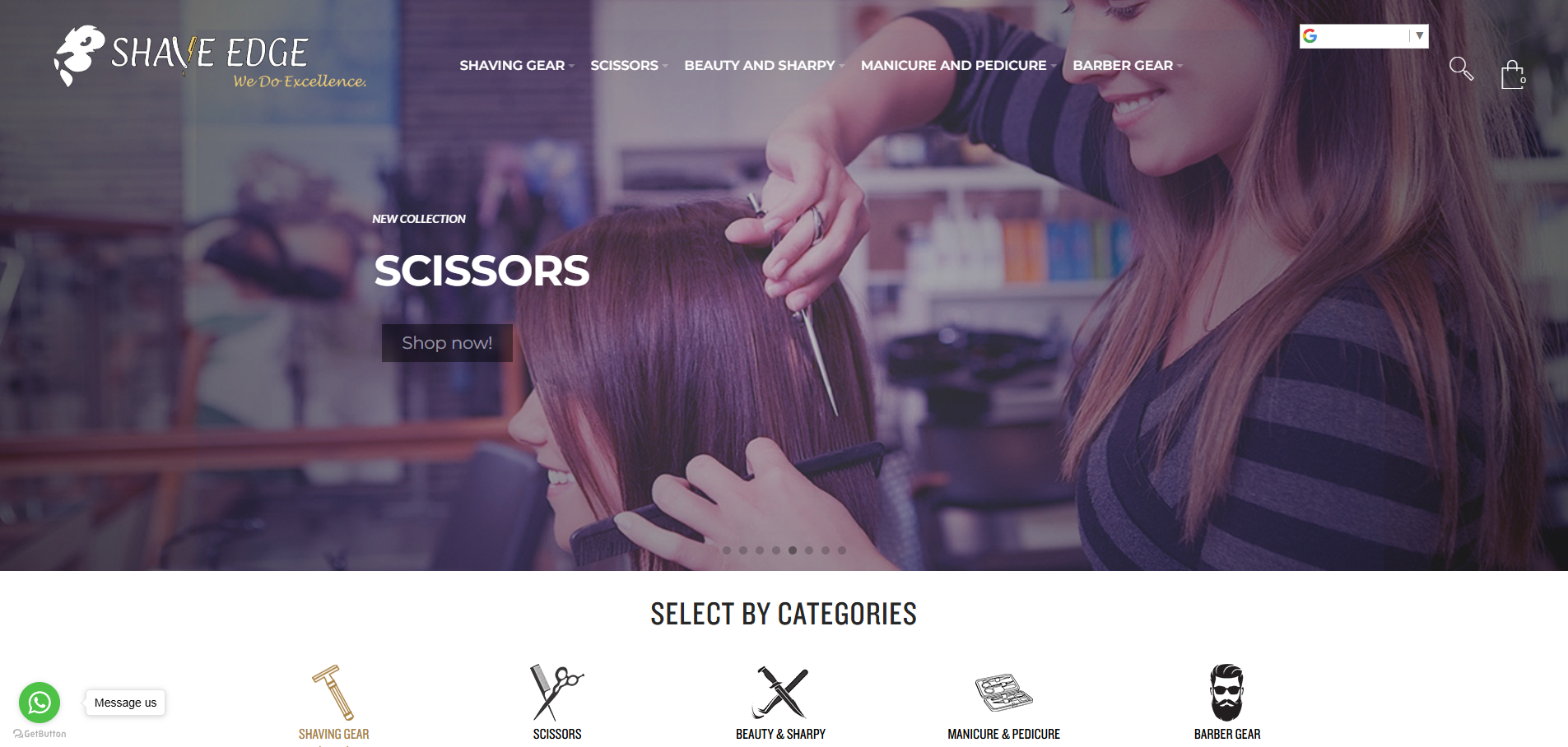 Shave Edge – Classic Shaving Tools in a Modern Web Experience in Opencart